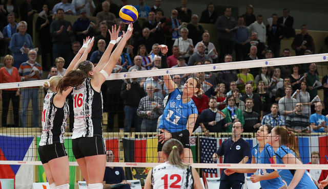 VC Wiesbaden unterliegt Minsk im CEV Challenge Cup