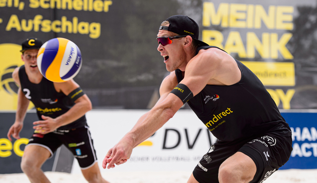 Spannend bis zum letzten Ballwechsel für Becker/Bergmann