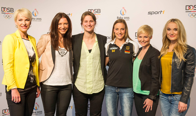 Britta Heidemann und Lenka Dürr läuten Countdown zu den Europaspielen ein