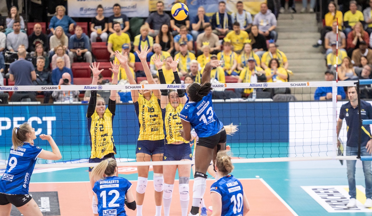 SPORT1 zeigt Spiel 5 der Finalserie in der Volleyball Bundesliga der Frauen