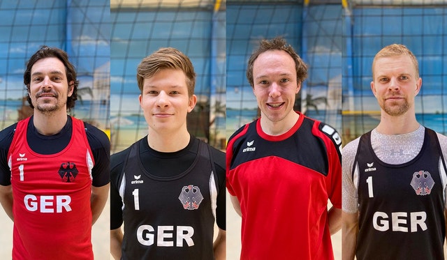 Vier deutsche Beach-Volleyballer spielen bei den Deaflympics um die Medaillen