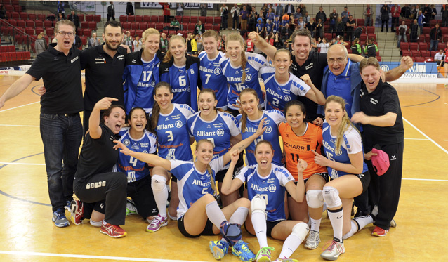 Allianz MTV Stuttgart: Stuttgart steht im Halbfinale der Play-offs