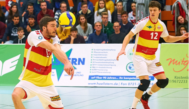 Von Lehrgeld und dem Topspiel der Liga – die BADEN VOLLEYS dürfen zweimal ran 