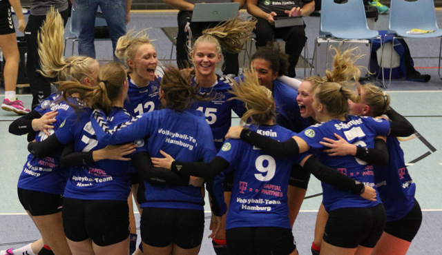 Volleyball-Team Hamburg gewinnt erstes Heimspiel der Saison mit 3-0