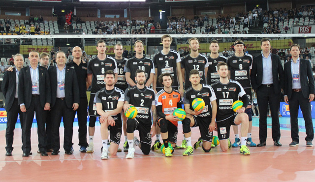 BR Volleys spielen um Bronze