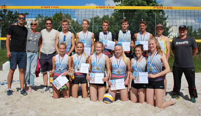 Favoritensiege bei den Bayerischen Beachvolleyball Meisterschaften der Altersklasse U17