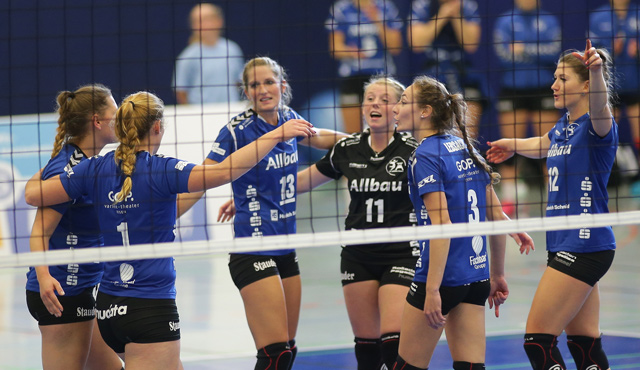 Rückschlag für den VC Allbau Essen. Mittwoch das nächste Heimspiel