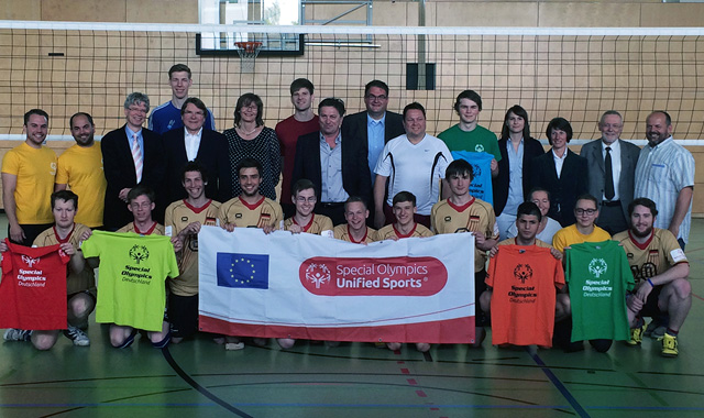 Trikots für Special Olympics Team