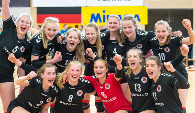 Dresdner SC gewinnt das Finale der Deutschen Meisterschaft Volleyball U18 weiblich