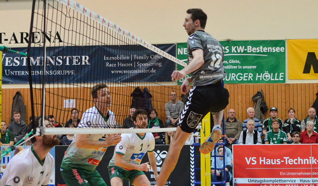NETZHOPPERS noch einen Sieg vom Playoff-Viertelfinale entfernt