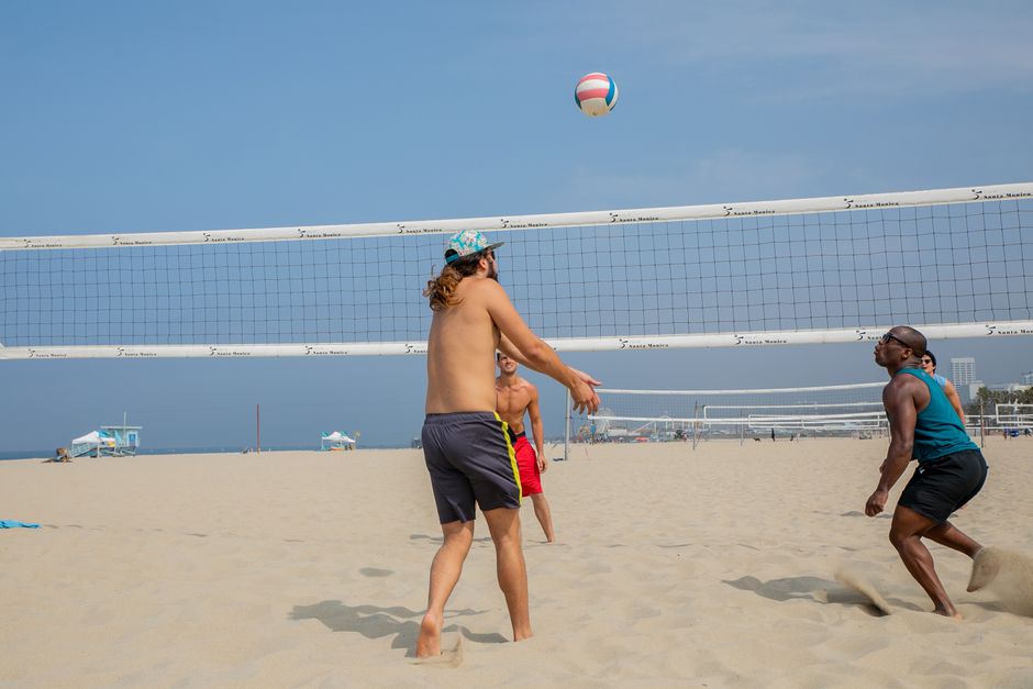 Beachvolleyball-Anlage im Rothaarbad