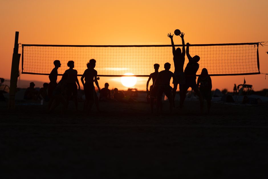 Kletterhalle Bergwerk – Beachvolleyball