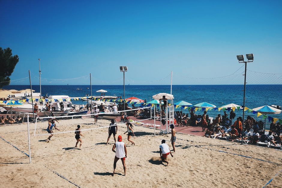 Beach-Anlage im Erlebnis- u. Aktivpark Steinach am Fellberg